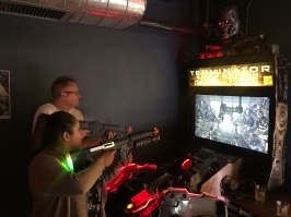 Shooting zombies and aliens with Alex